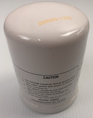Doosan/Bobcat 400409-00003 Transmission Filter | eBay
