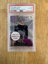 2025 Panini Impeccable Baseball #21 Spencer Jones 12/25 PSA 6