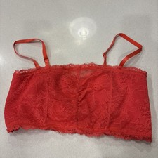 Torrid Curve Bralette Size 2 Coral Lace Plus Size