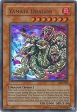Yamata Dragon - LOD-067 - Ultra Rare - Unlimited Edition - Damaged
