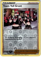 team yell grunt pokemon card price Amazon.com: Pokemon Card - Team Yell Grunt - Sword and Shield Base - x4 Card  Lot Playset main image 0