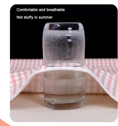 Ramie Betteinlagen waschbar wasserdicht Sommer saugfähig atmungsaktiv, Inkontinenzeinlagen - Bild 4 von 12