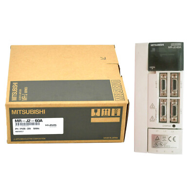 Brand New in Box Mitsubishi Melsec MR-J2-60A AC Servo Motor Driver Amplifier