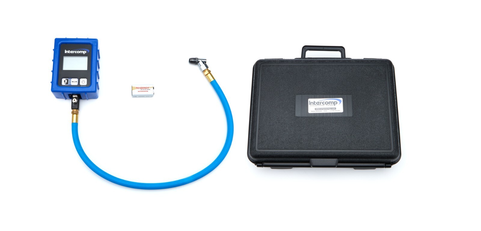 Intercomp 360049 Tire Air Pressure Gauge 150 psi Digital with Carrying ...