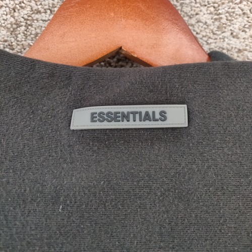 Essentials Fear Of God Hoodie Adult XL Black Street Wear Designer Spellout Logo - Picture 12 of 16