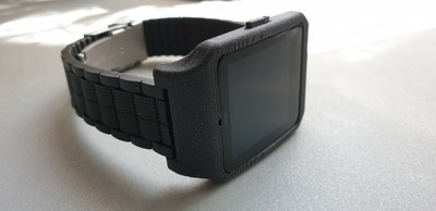 Sony Smartwatch 3 SWR50 Negro Galaxy (Adaptador) y patrón 2 Correa con  cierre | eBay