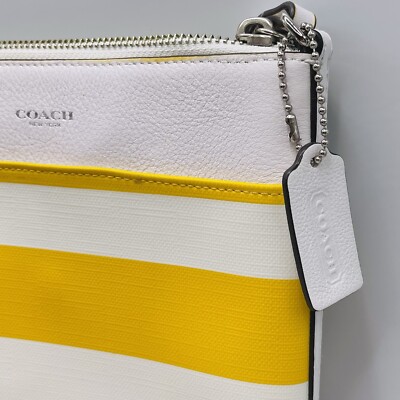 COACH Crossbody Purse 51559 Bleecker Coated Canvas Swinpack