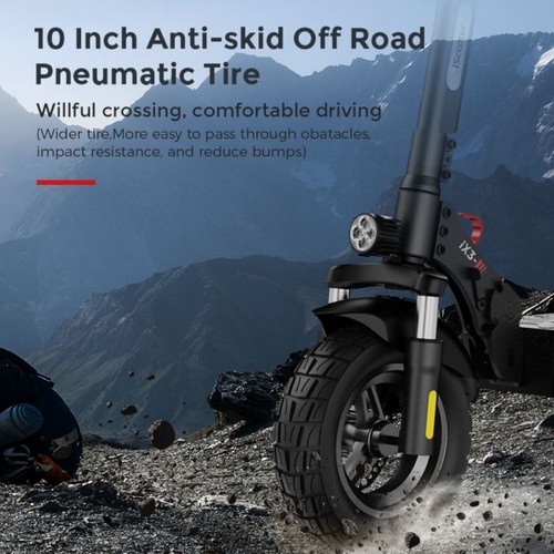 Electric Scooter 800W Off Road Folding E Scooter 25Miles Range 25MPH Speed Adult - Picture 9 of 14