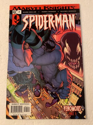 SPIDER-MAN #7 NM MARVEL KNIGHTS  2004 - VENOMOUS PART 3