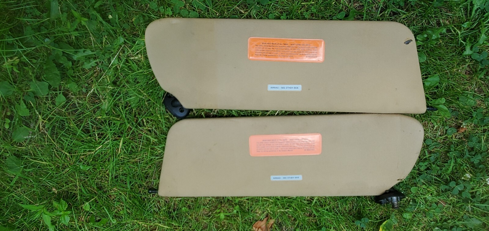8401 JEEP CHEROKEE XJ sunvisor set sun visor visors BROWN/TAN P34 eBay