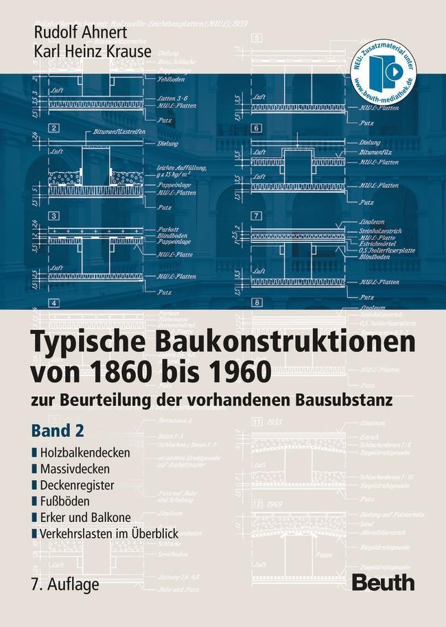 Typische Baukonstruktionen Von 1860 Bis 1960. Band 2 Rudolf Ahnert
