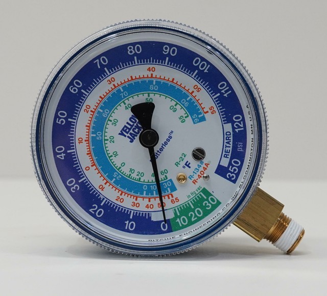Yellow Jacket Refrigeration Compound Gauge 49016 for sale online eBay