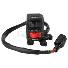 Handlebar Switch Start Kill Headlight for Kawasaki Bayou Lakota Prairie 300 400