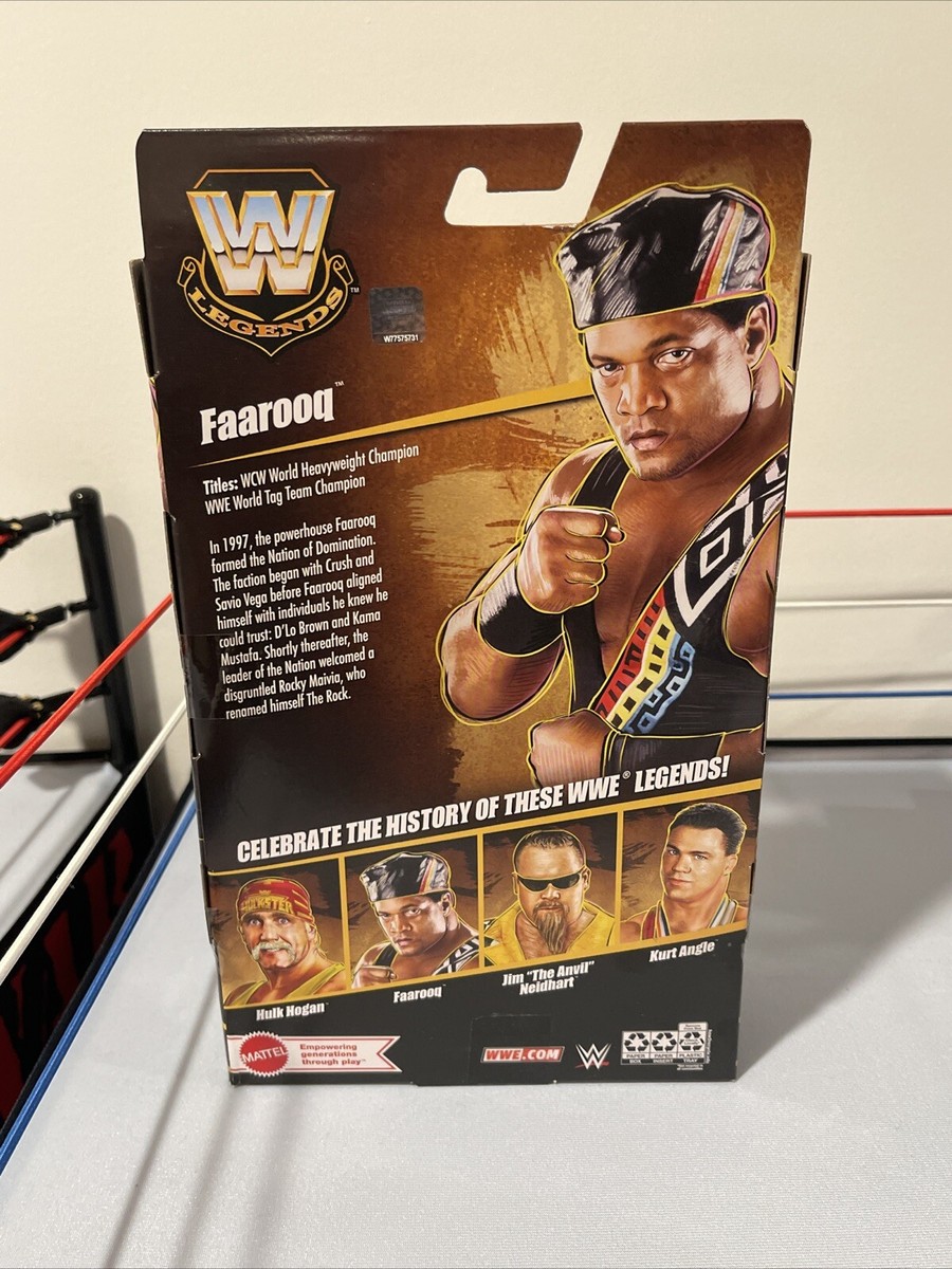 Faarooq WWE Elite Legends 24 CHASE Farooq WWF Target Exclusive Ron