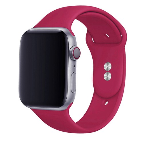 Band Rubber Soft for Apple Watch Series Ultra 8 7 6 5 4 Watchband Strap Silicone - Picture 44 of 57