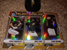 Oneil Cruz Bowman Chrome 2021 Talent Pipeline Gold  07/50 🔥RARE Color Match! RC