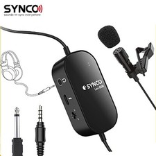 SYNCO Lav-S6M Omnidirectional Clip-on Lavalier Condenser Microphone Support USB