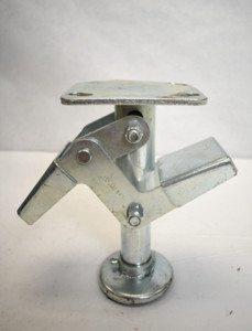 Pemco Economical 8" Double Pedal Floor Lock 4" X 4.5" Top Plate READ