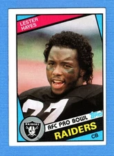 1984 Topps #109 Lester Hayes EX+ Raiders