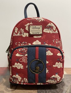 loungefly mushu mini backpack