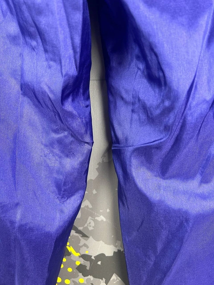 Pantalones Puma Vintage Nylon Con Bolsillos Púrpura Hechos en Corea Hombres Talla L ig93 Foto 3 de 4