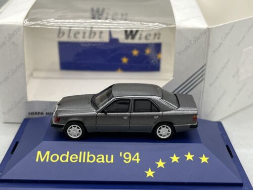 ๐บ๐ฆ 1:87 Mercedes W124 124 E E-class Herpa Grey 300E - Picture 3 of 6