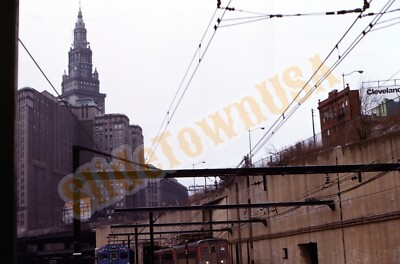 Vtg 1974 Train Slide Railroad Scene Y2N198