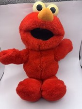 Elmo Plush 1995 TYCO Sesame Street Approx. 16" No Voice Box.