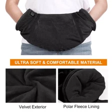 Electric Heated Hand Warmer Pouch Muff Thermal Glove For Winter Hunting Outdoor