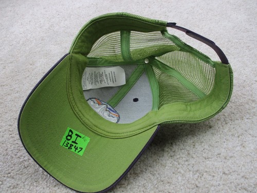Patagonia Hat Cap Snap Back Purple Green One Size Outdoors Hiking Mens * - Picture 10 of 14