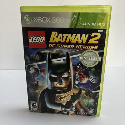 Lego Batman 2: DC Super Heroes (Microsoft Xbox 360, 2012) Tested Complete CIB