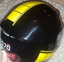 HELMET/TANK STICKERS DECALS speed YELLOW GLOSS MOTORCYCLE RACING KENNY COLOURS 