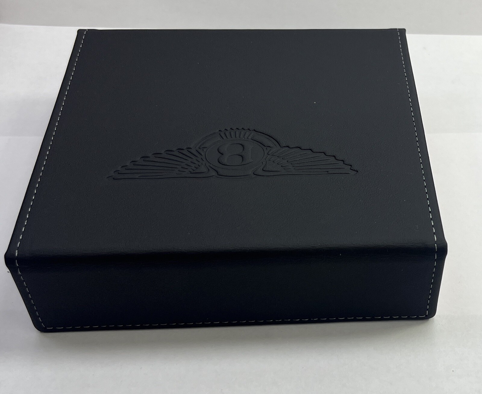 Brand New leather Bentley Mulliner Key Box + 2 Key Pouches #1