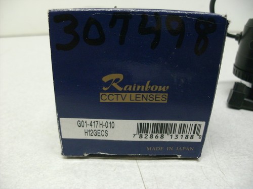 LENTE RAINBOW CCTV H12GECS MONTAJE CS IRIS AUTOMÁTICO - Imagen 4 de 6