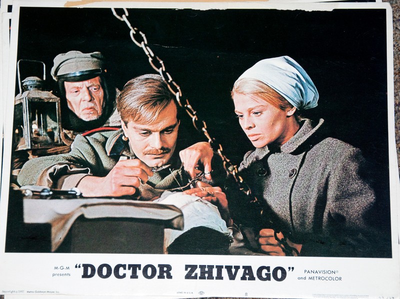 5 Doctor Zhivago Original 1965lobby cards 9x12 set of 5