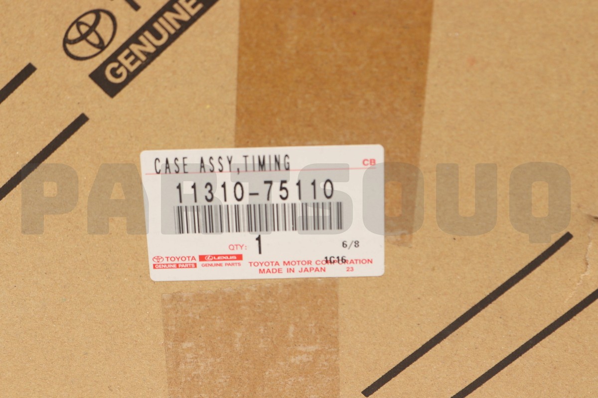 1131075110 Genuine Toyota CASE ASSY TIMING 11310-75110 | eBay 1131075110 Genuine Toyota CASE ASSY TIMING 11310-75110 | eBay