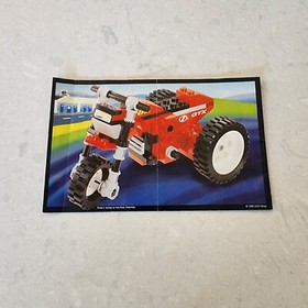 Lego Technic Nitro GTX Bike #8210 Manual Instructions Booklet Only