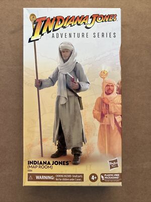   MINT Hasbro Indiana Jones Adventure Series Map Room Figure Target IN HAND!