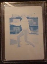  Dylan Carlson 1 of 1 Cyan Printing Plate Panini Classics 