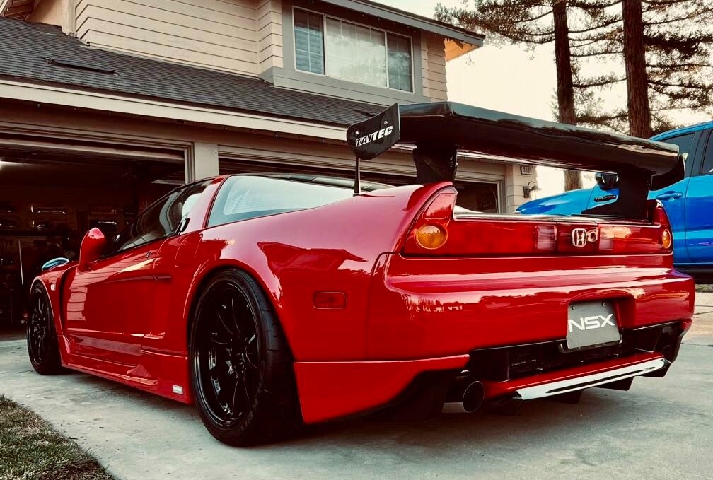 2002 - 2005 Acura NSX Carbon Fiber Type-S Inspired Rear Diffuser