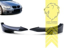 Spoilerecken Ansätze GT Ecken Spoiler für BMW E92 E93 für M-Paket schwarz glänze