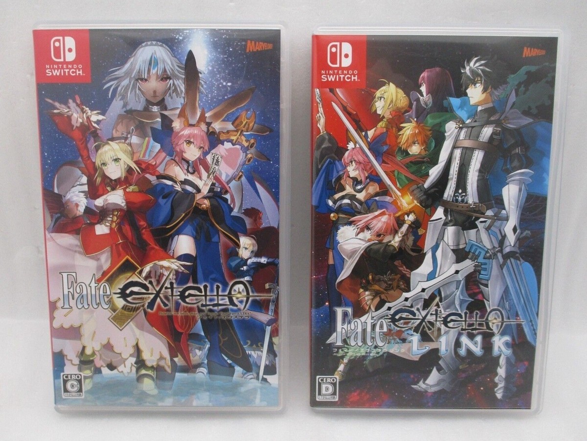 Nintendo Switch Fate/EXTELLA & Fate/EXTELLA LINK 2Games Japan