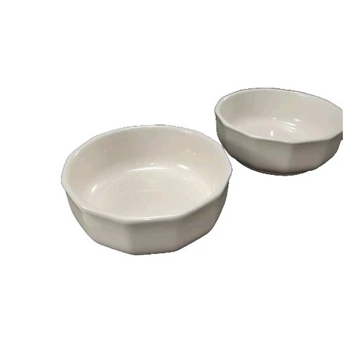 2 VTG Pfaltzgraff Heritage White  Cereal/Soup Bowl 5 5/8 " 