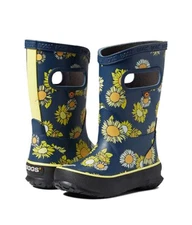 Bogs Sunflower Kids Rain Boots Indigo 100% Waterproof Youth 6 NWB