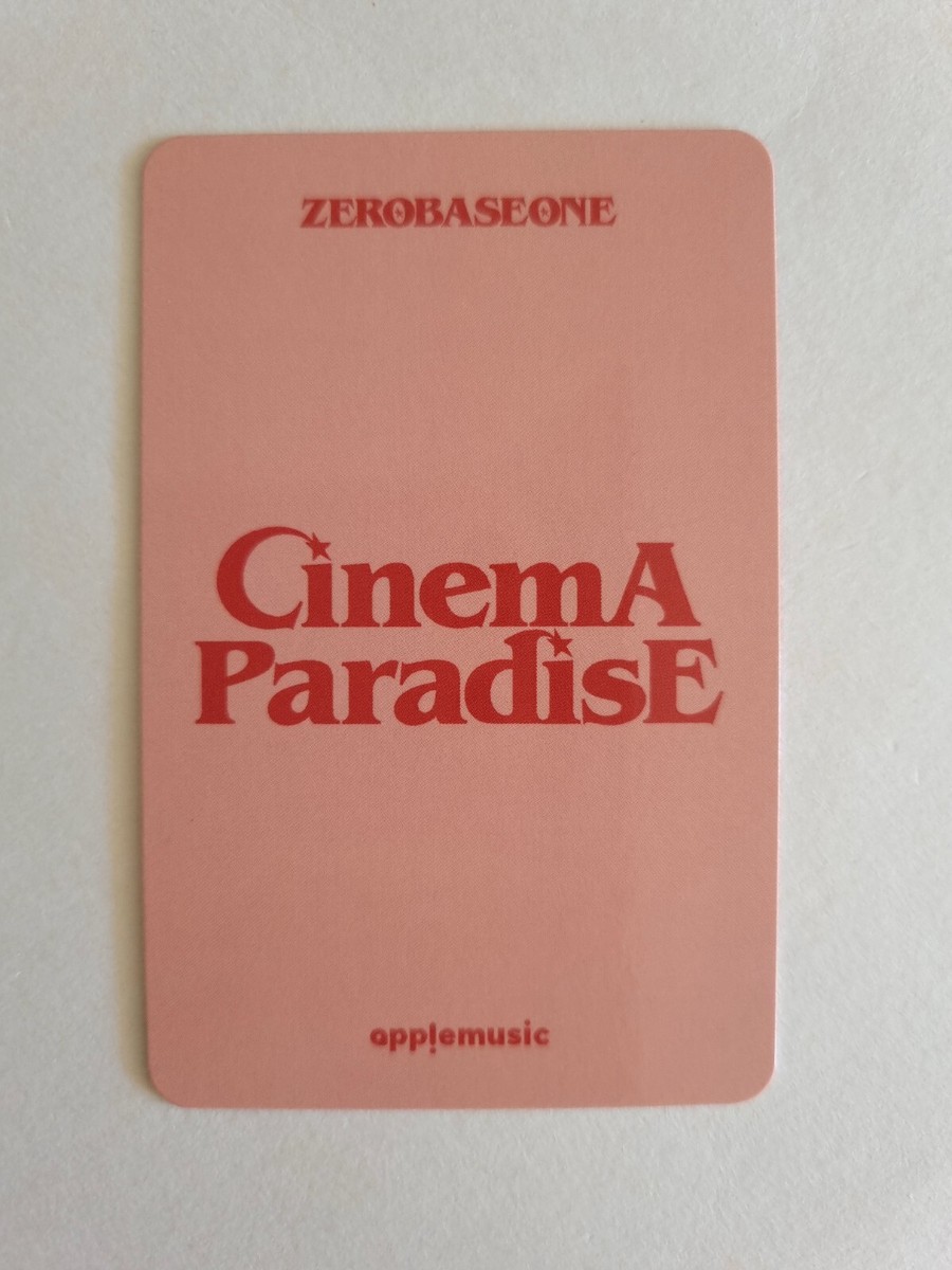 ZB1 Zerobaseone 4th Mini Album Cinema Paradise AppleMusic