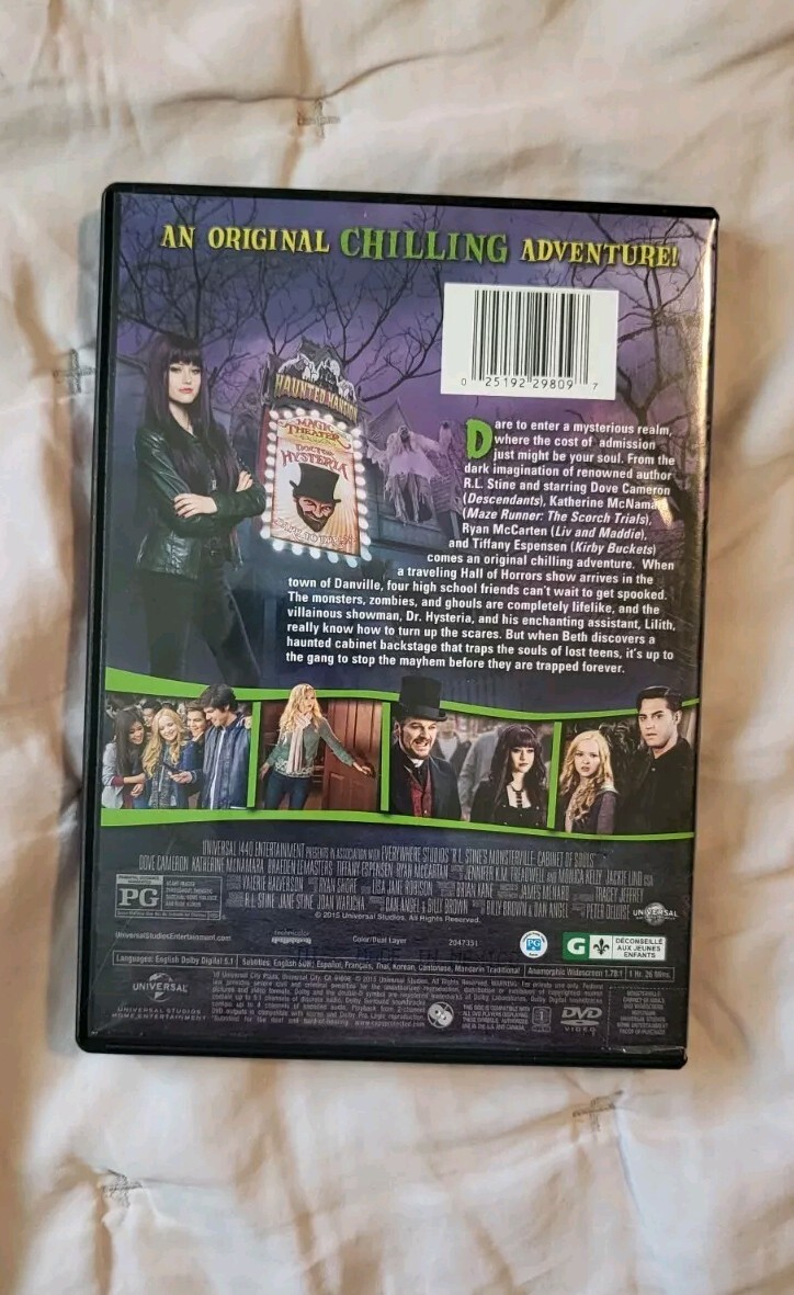 R.L. Stine's Monsterville: Cabinet of Souls (DVD, 2015) | eBay