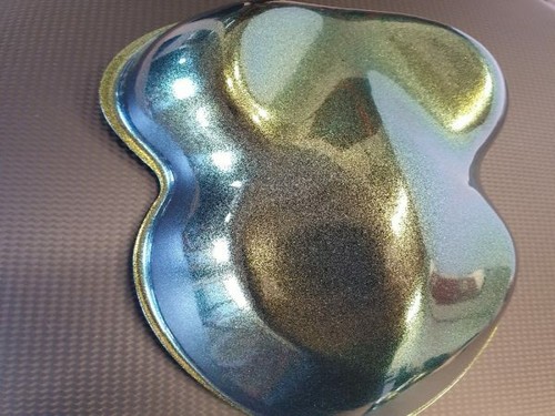 SHAMROCK GOLDEN GREEN SPARKLE CHAMELEON 1L PROFESSIONAL GRADE PAINT FREE REDUCER - Picture 3 of 4
