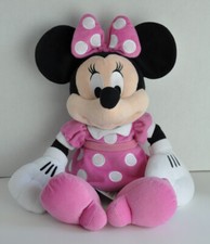 Minnie Mouse 18  Plush Pink Polka Dot Dress Stuffed Animal Doll Toy Disney Coll