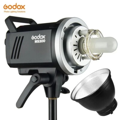 DE Godox MS300 300w Studio Kamera Blitzlicht 2,4G Bowens Mount Flash+Reflektor