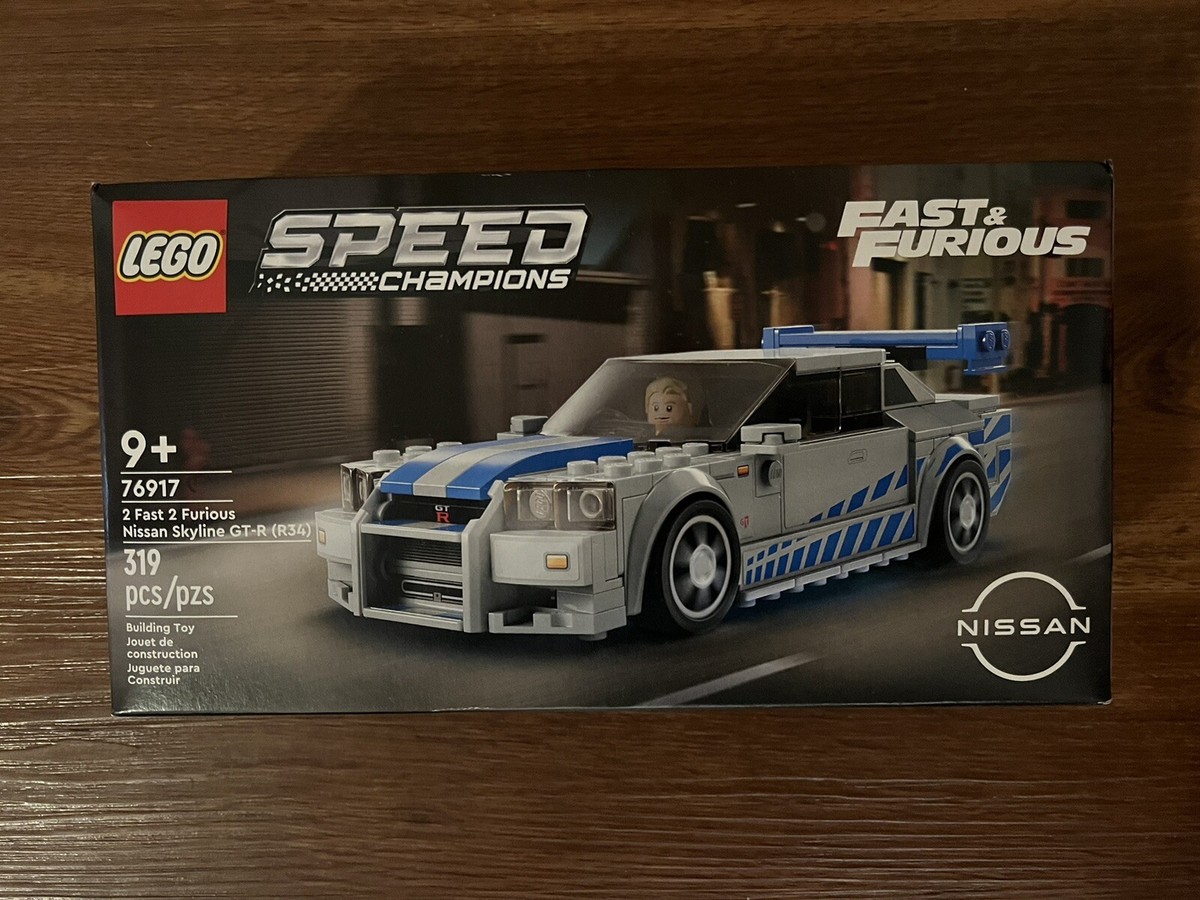 Lego 76917 - 2 Fast 2 Furious Nissan Skyline GT-R (R34) - NEW